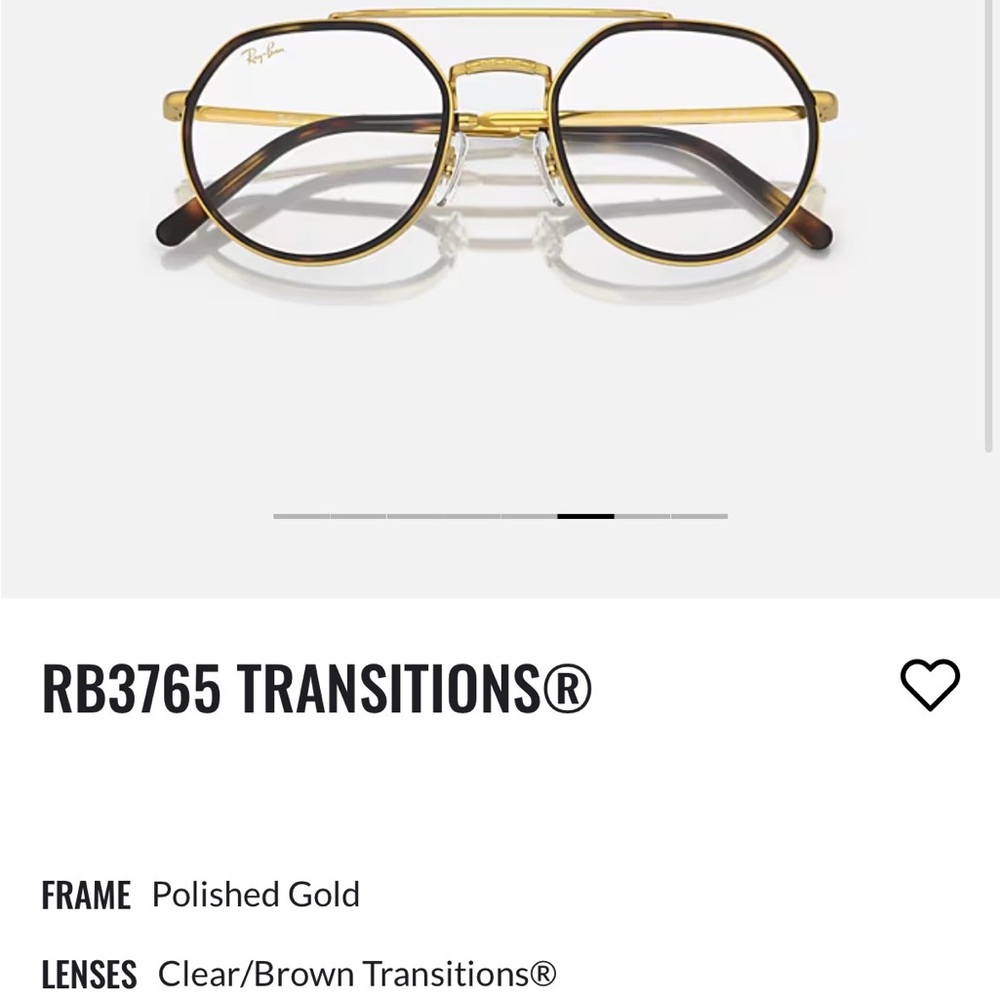 Ray ban transition glasses - Picture 2 of 4